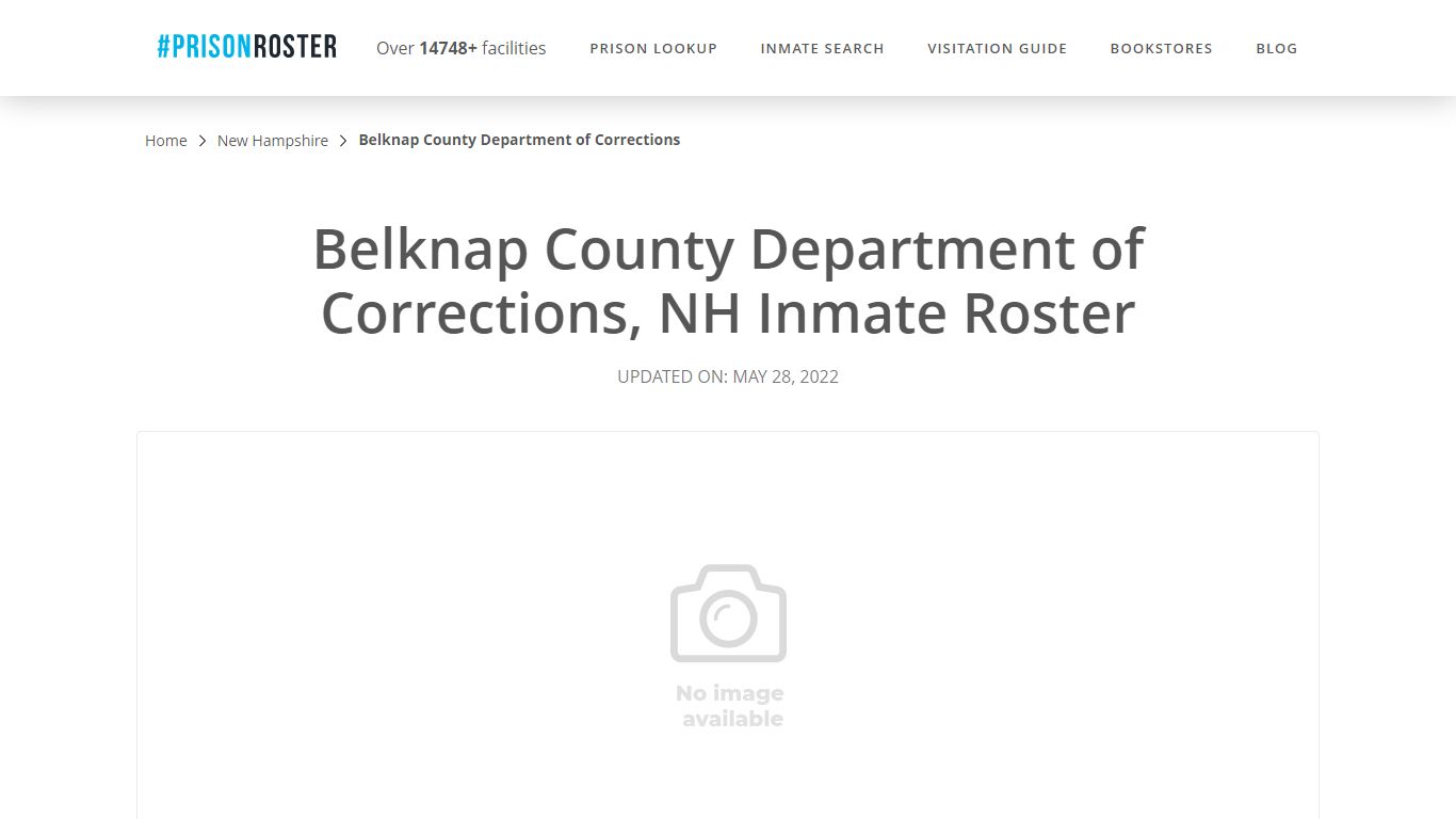 Belknap County Department of Corrections, NH Inmate Roster